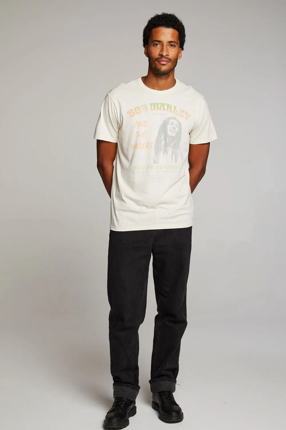 New Bob Marley On Stage Mens Tee Women Tops|Music