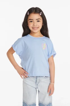New Bolt Heart Girls Tee Kids Girls