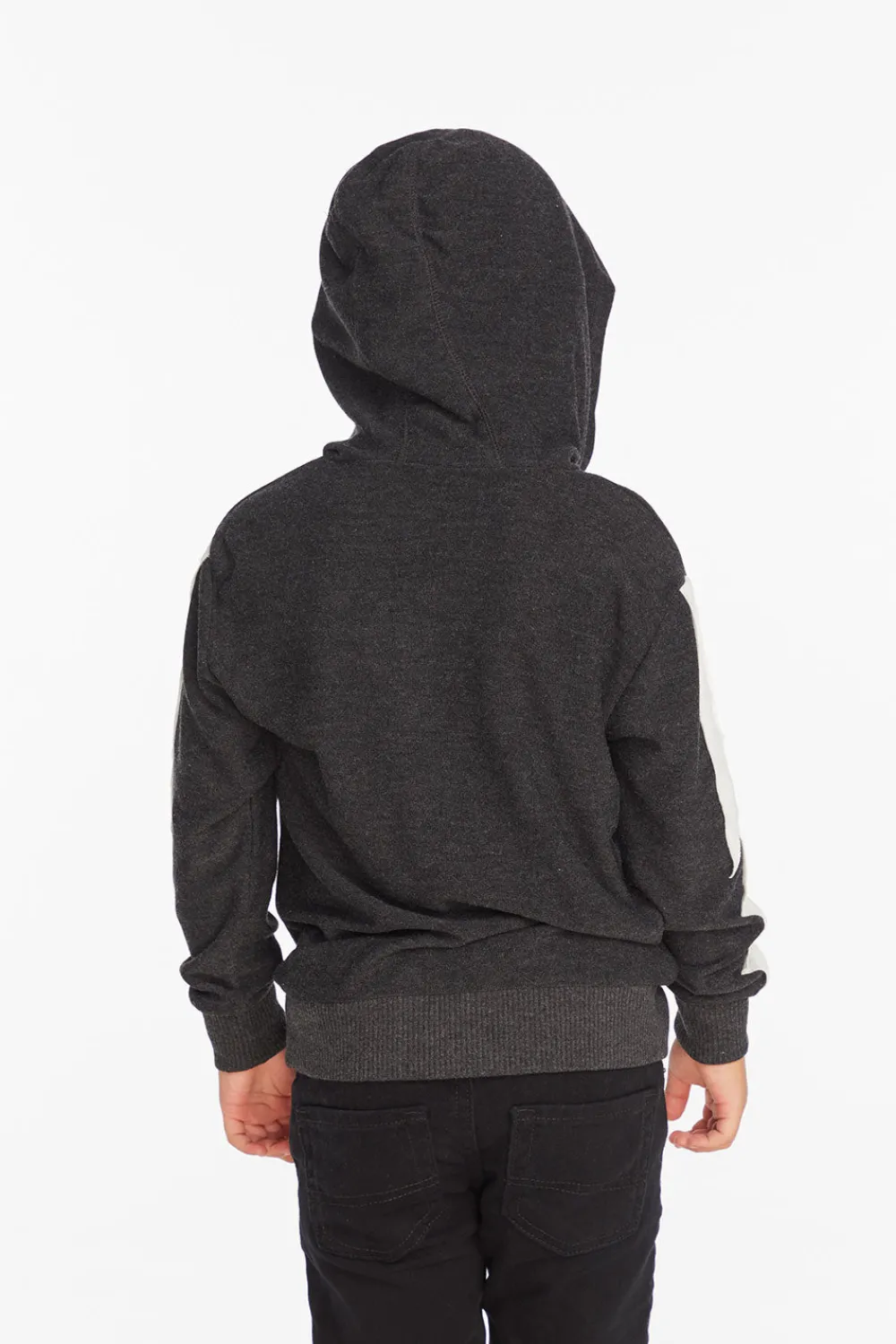 Shop Bolt Licorice Long Sleeve Zip Up Hoodie Kids/BOY Boys