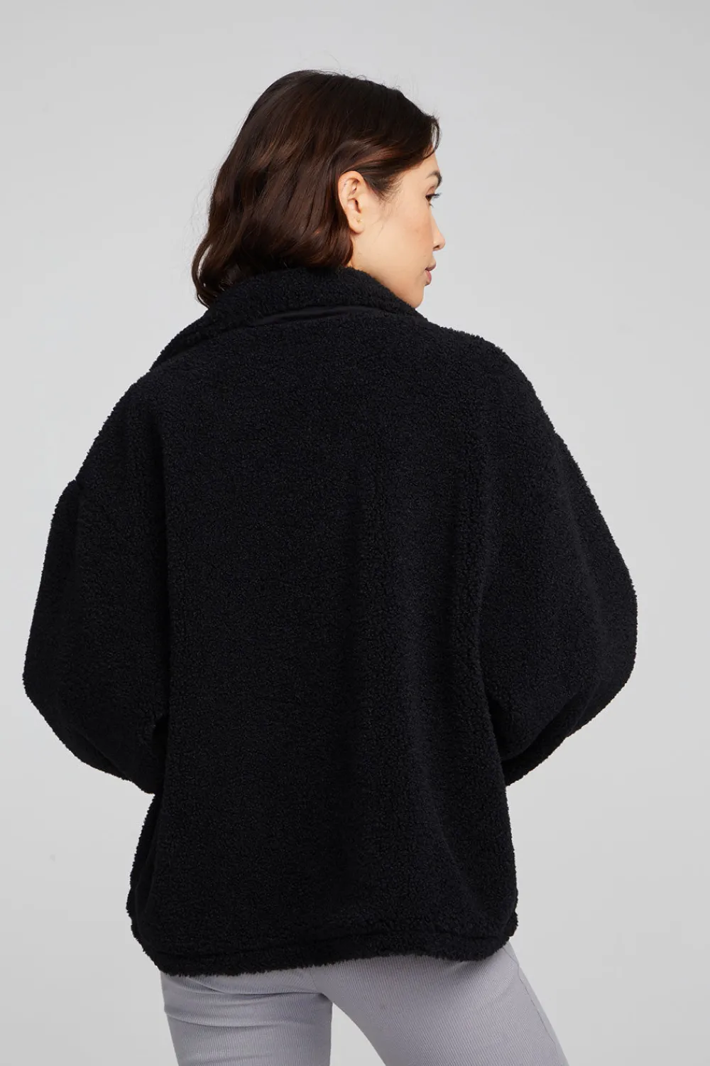 Hot Bolt Shadow Black Jacket Women Outerwear|Loungewear