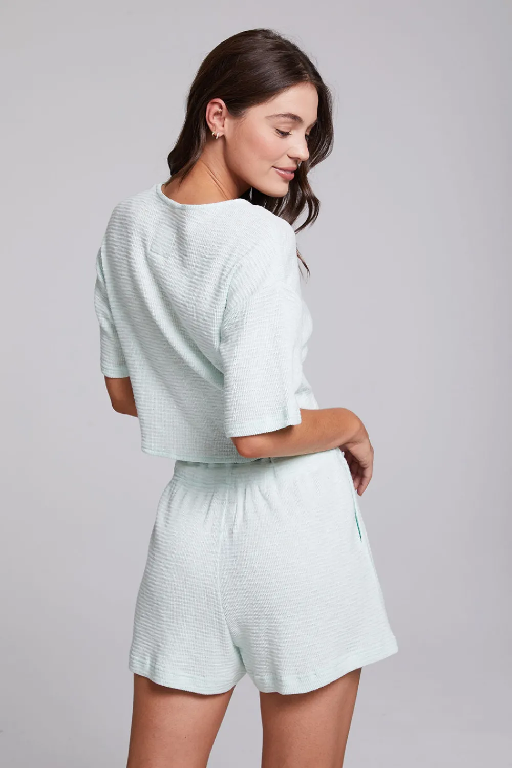 Outlet Bria Aqua Glass Tee Women Loungewear|Tops