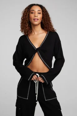 Best Sale Briaa Shadow Black Long Sleeve Tee Women Loungewear|Tops