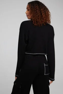 Best Sale Briaa Shadow Black Long Sleeve Tee Women Loungewear|Tops