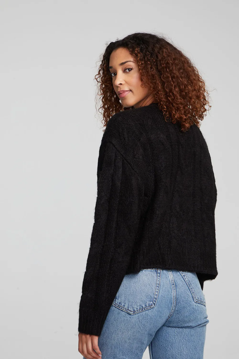 Online Bridge Black Onyx Cardigan Women Loungewear|Tops