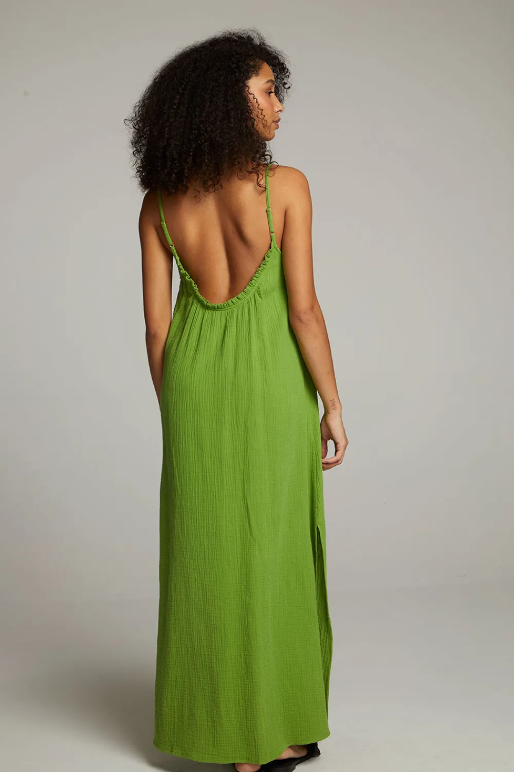 Flash Sale Bull Piquant Green Maxi Dress Women Loungewear|Dresses