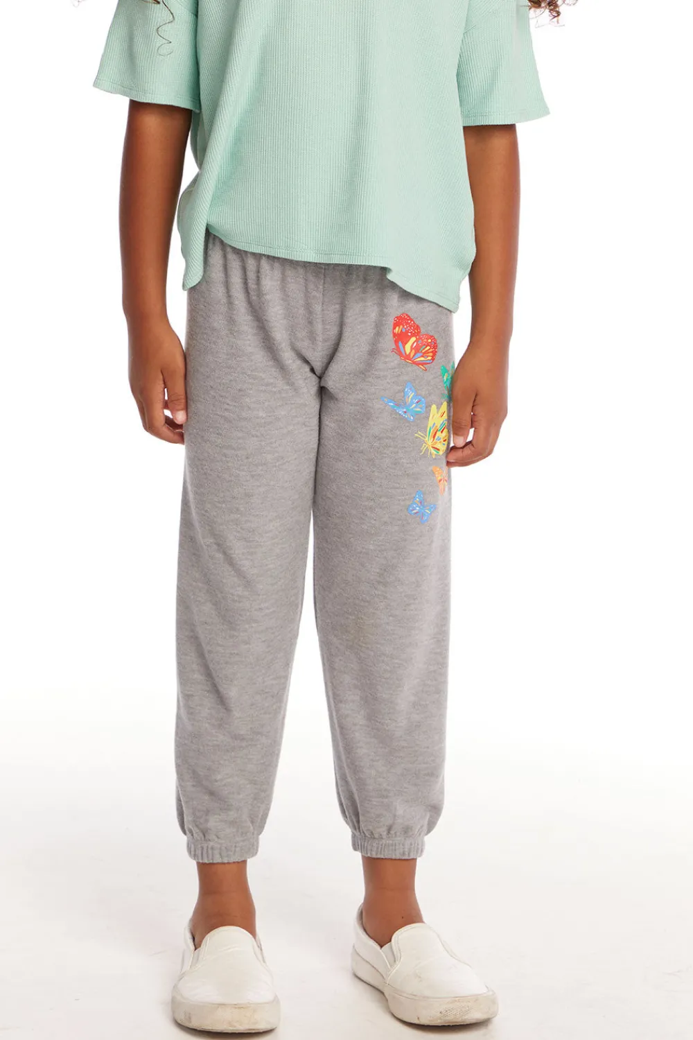 Cheap Butterflies Girls Cozy Knit Sweatpant Kids Girls