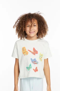 Discount Butterflies Girls Tee Kids Girls