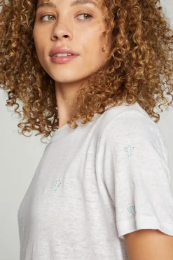 Online Cactus Flower Women Graphics|Tops