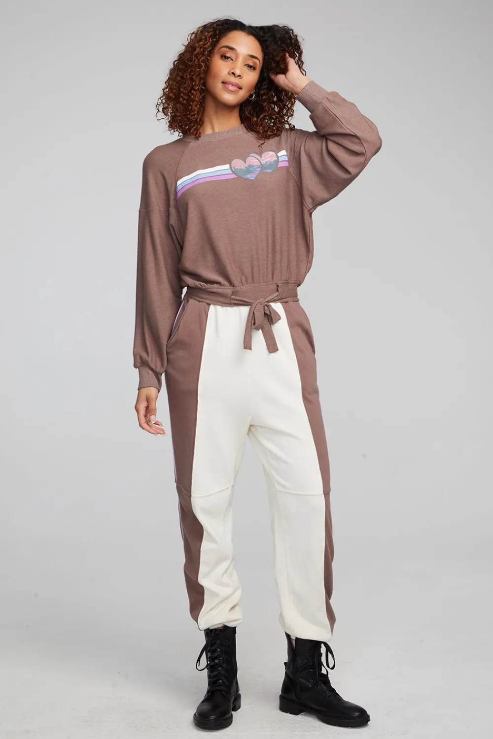 Cheap Camping Hearts Top Women Loungewear|Graphics