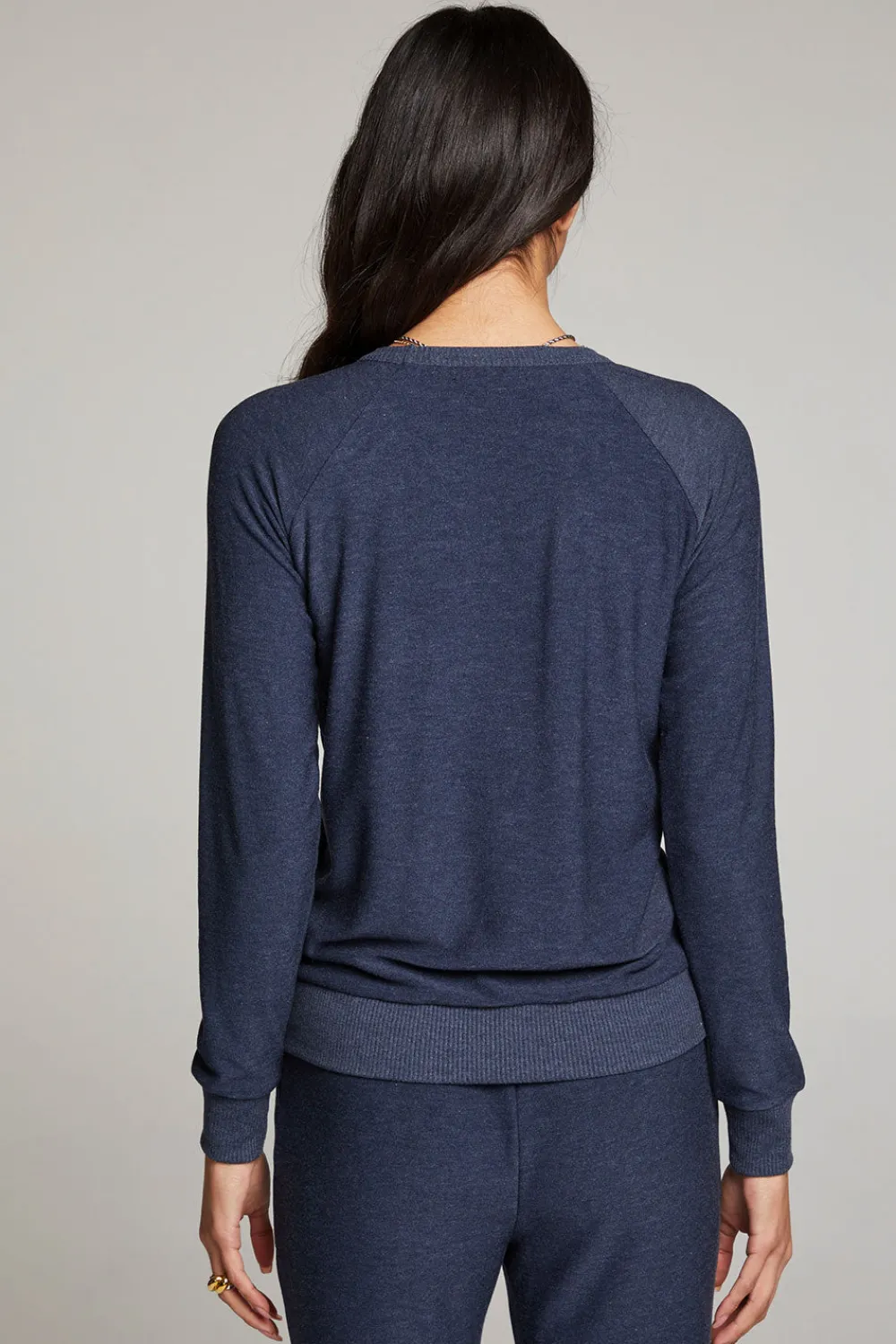 Cheap Canopy Long Sleeve Raglan Pullover Women Loungewear|Tops