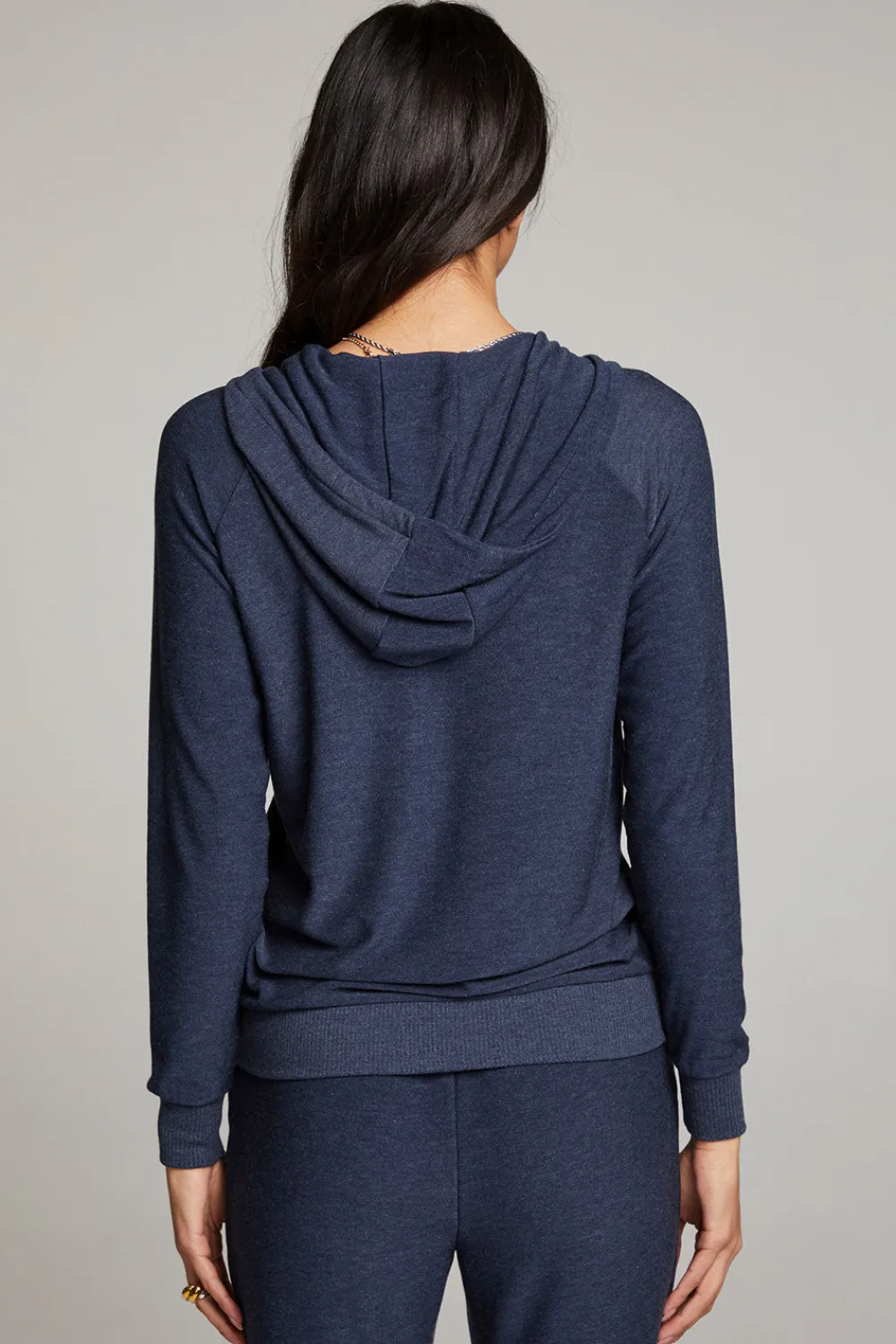 Discount Canopy Long Sleeve Raglan Zip Up Hoodie Women Outerwear|Loungewear