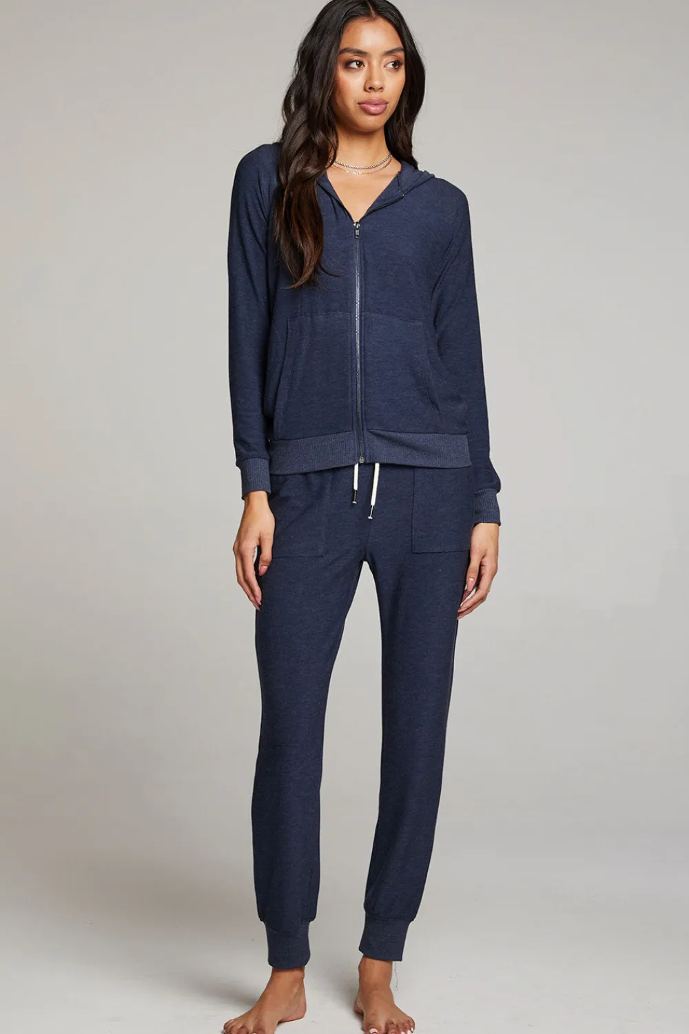 Discount Canopy Long Sleeve Raglan Zip Up Hoodie Women Outerwear|Loungewear