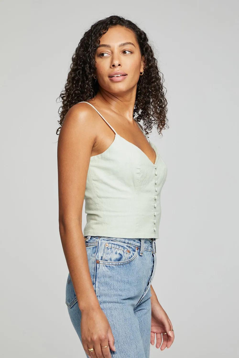 Flash Sale Cara Tank Top - Sage Women Loungewear|Tops