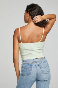 Flash Sale Cara Tank Top - Sage Women Loungewear|Tops