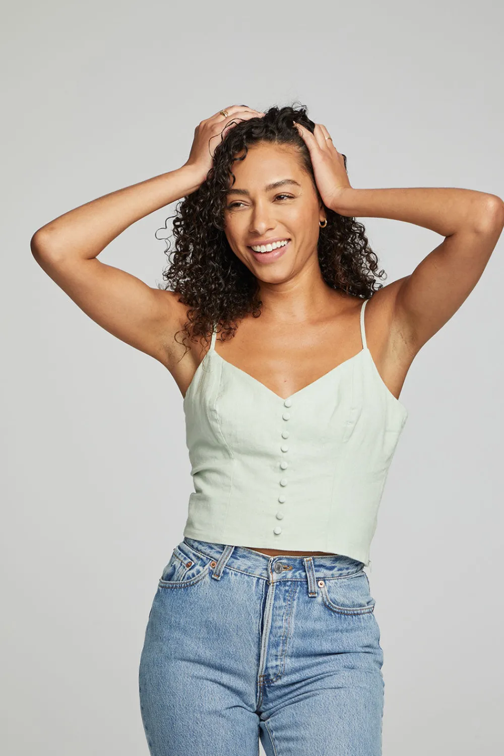 Flash Sale Cara Tank Top - Sage Women Loungewear|Tops