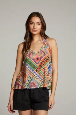Hot Carmel Paradise Mystic Tank Top Women Loungewear|Tops