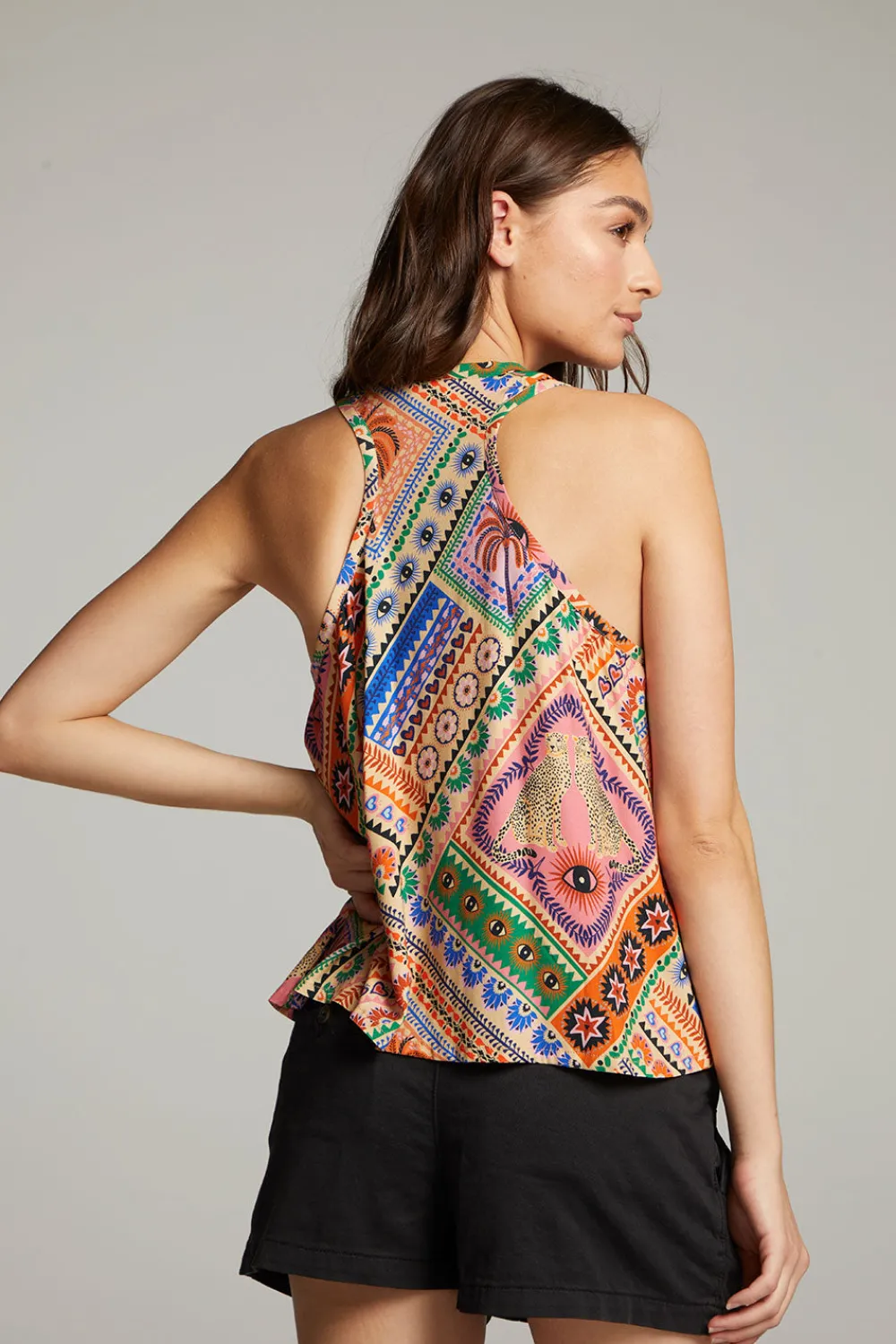 Hot Carmel Paradise Mystic Tank Top Women Loungewear|Tops