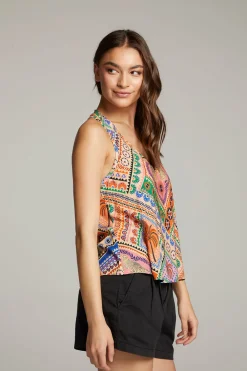Hot Carmel Paradise Mystic Tank Top Women Loungewear|Tops