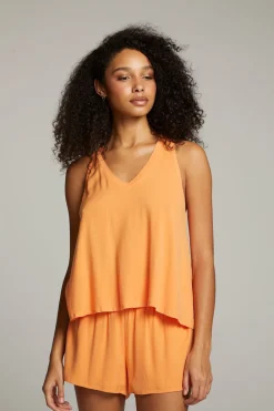 Sale Carmel Tangerine Tank Top Women Loungewear|Tops