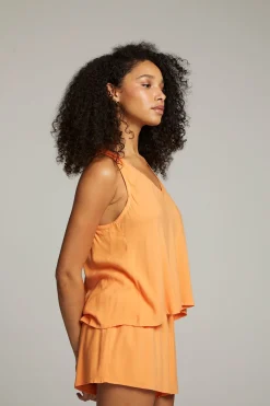 Sale Carmel Tangerine Tank Top Women Loungewear|Tops