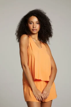 Sale Carmel Tangerine Tank Top Women Loungewear|Tops