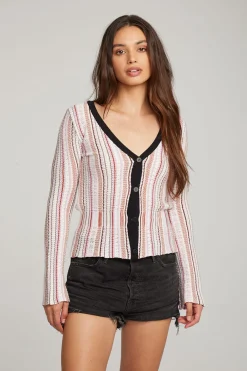 Outlet Carmela Canyon Stripe Cardigan Women Outerwear|Loungewear