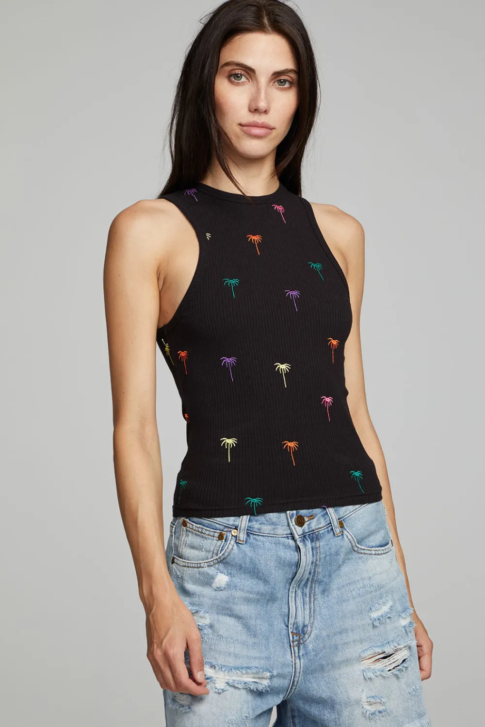 Best Carnaby Tank Top Palm Print Women Loungewear|Tops