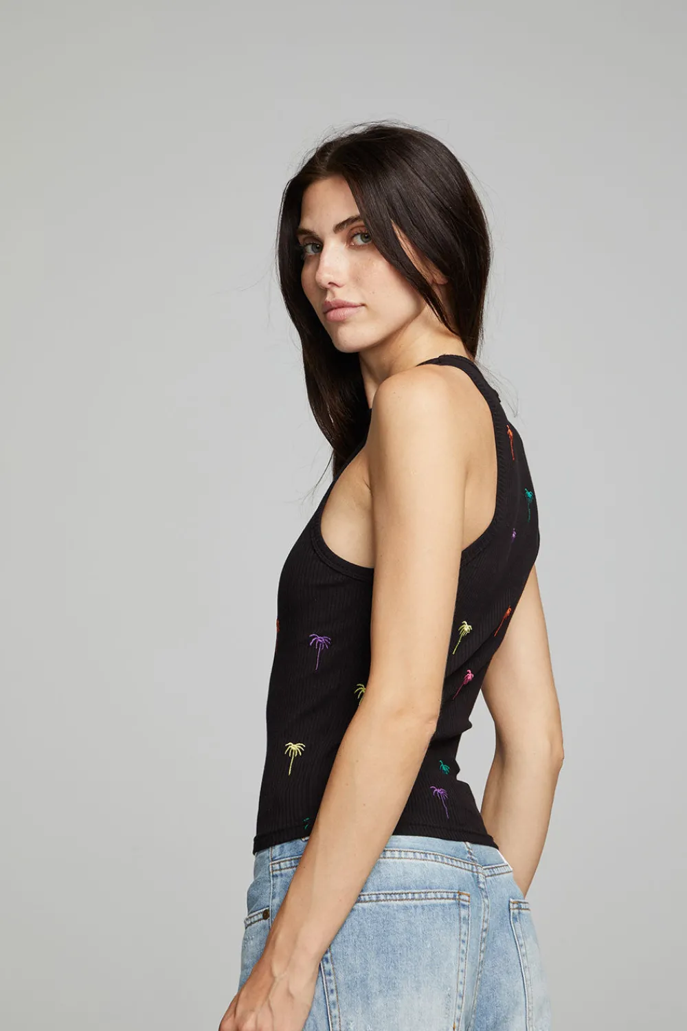 Best Carnaby Tank Top Palm Print Women Loungewear|Tops