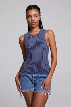 Cheap Carnaby Washed Indigo Tank Top Women Loungewear|Tops