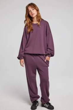 Discount Casbah Plum Perfect Pullover Women Loungewear|Tops
