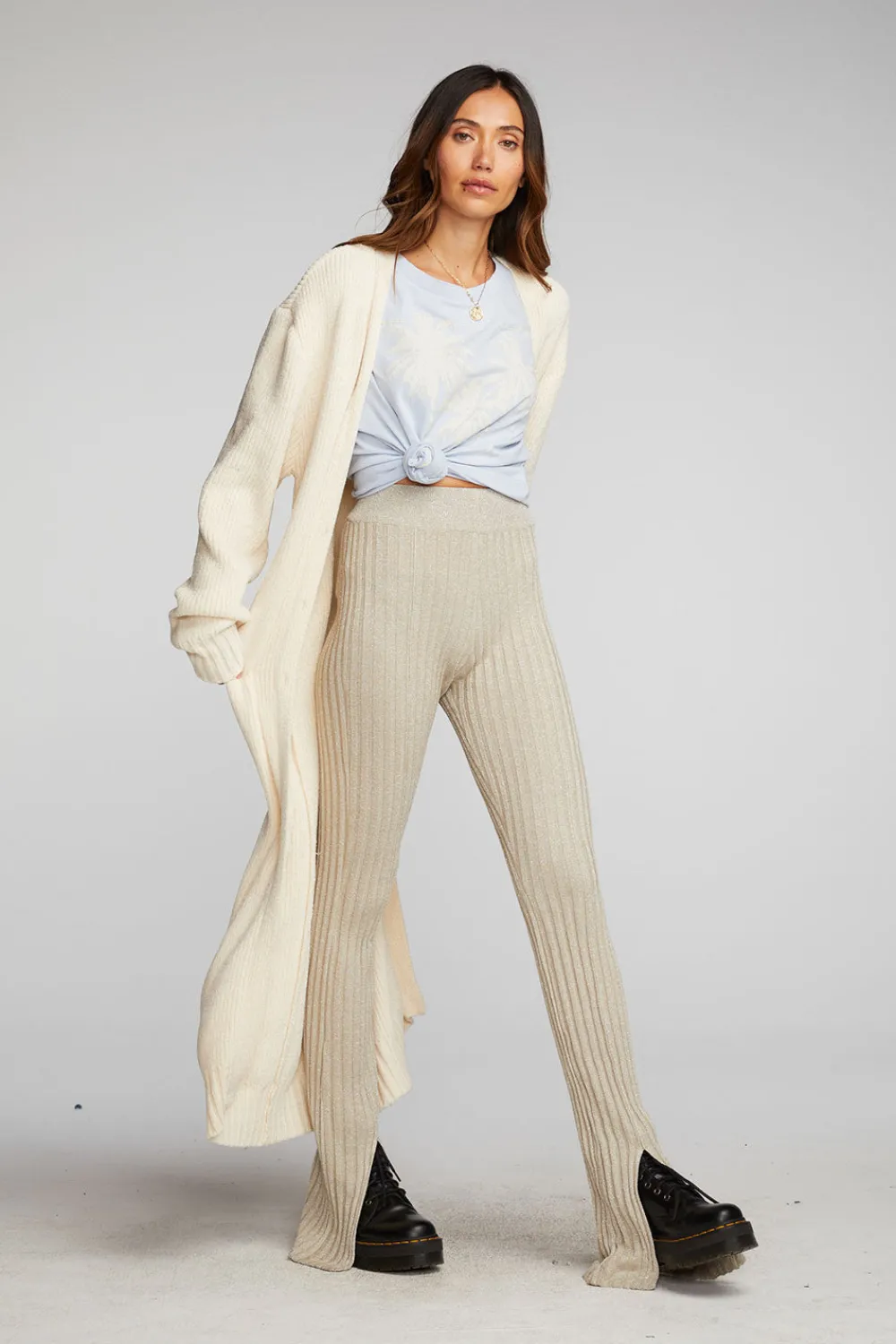 Discount Chenille Sweater Knit Button Down Long Cardigan Women Outerwear|Loungewear