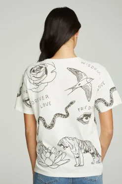 Fashion Cherish Forever Crew Tee Women Graphics|Tops