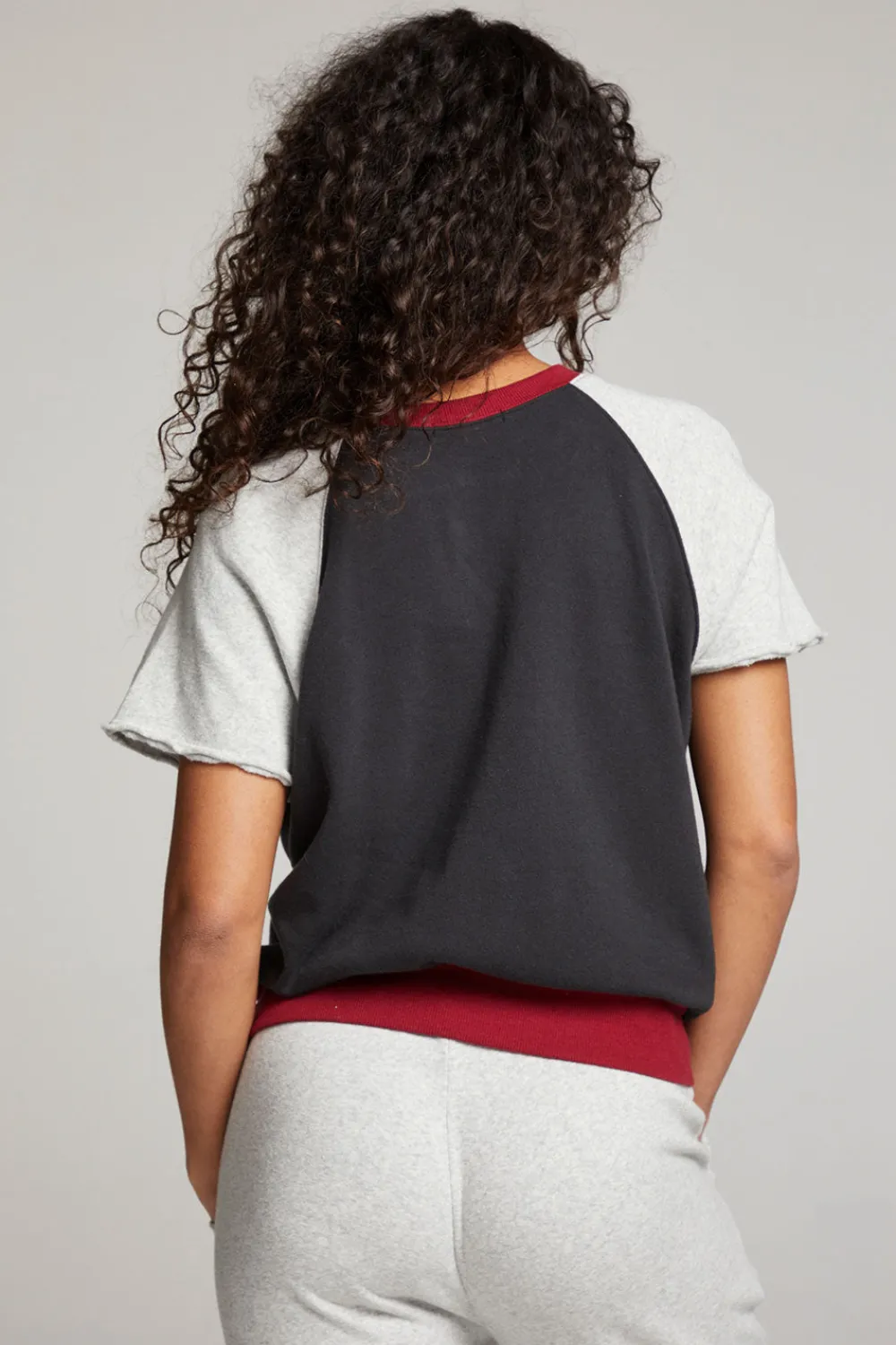 Cheap Cheyenne Fire Color Block Pullover Women Loungewear|Tops