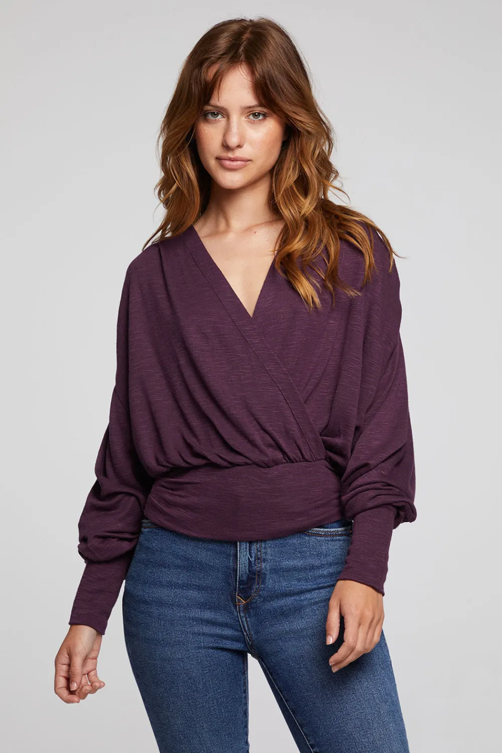 Fashion City Plum Perfect Blouse Women Loungewear|Tops