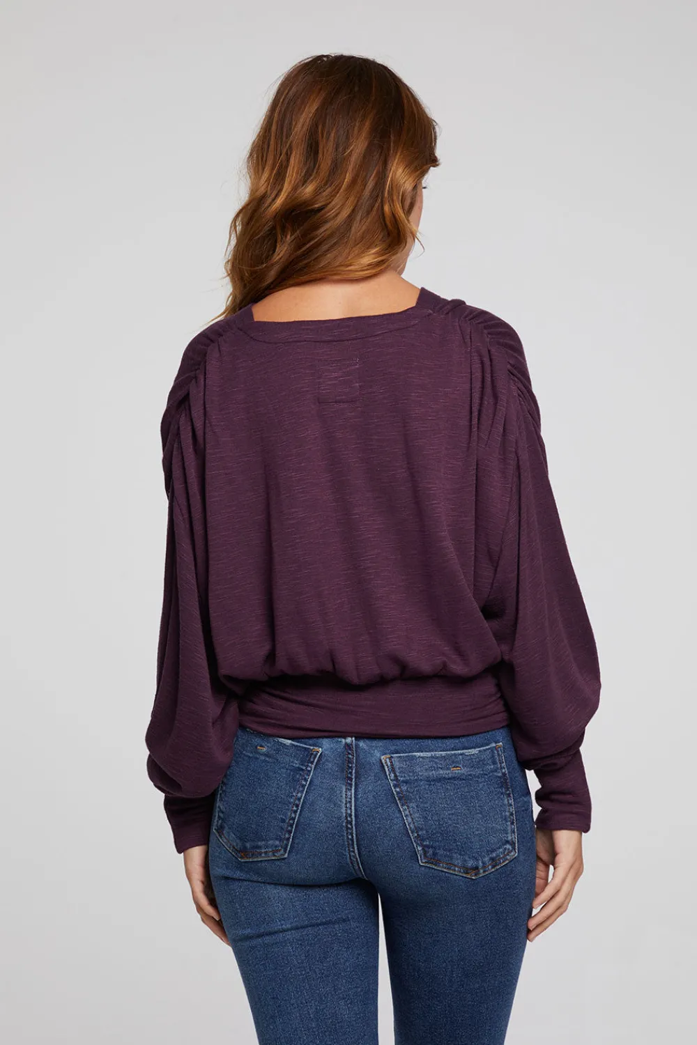 Fashion City Plum Perfect Blouse Women Loungewear|Tops