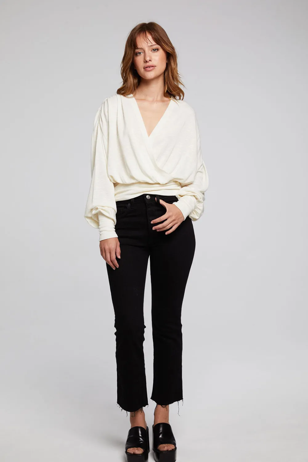 Cheap City Starry White Blouse Women Loungewear|Tops