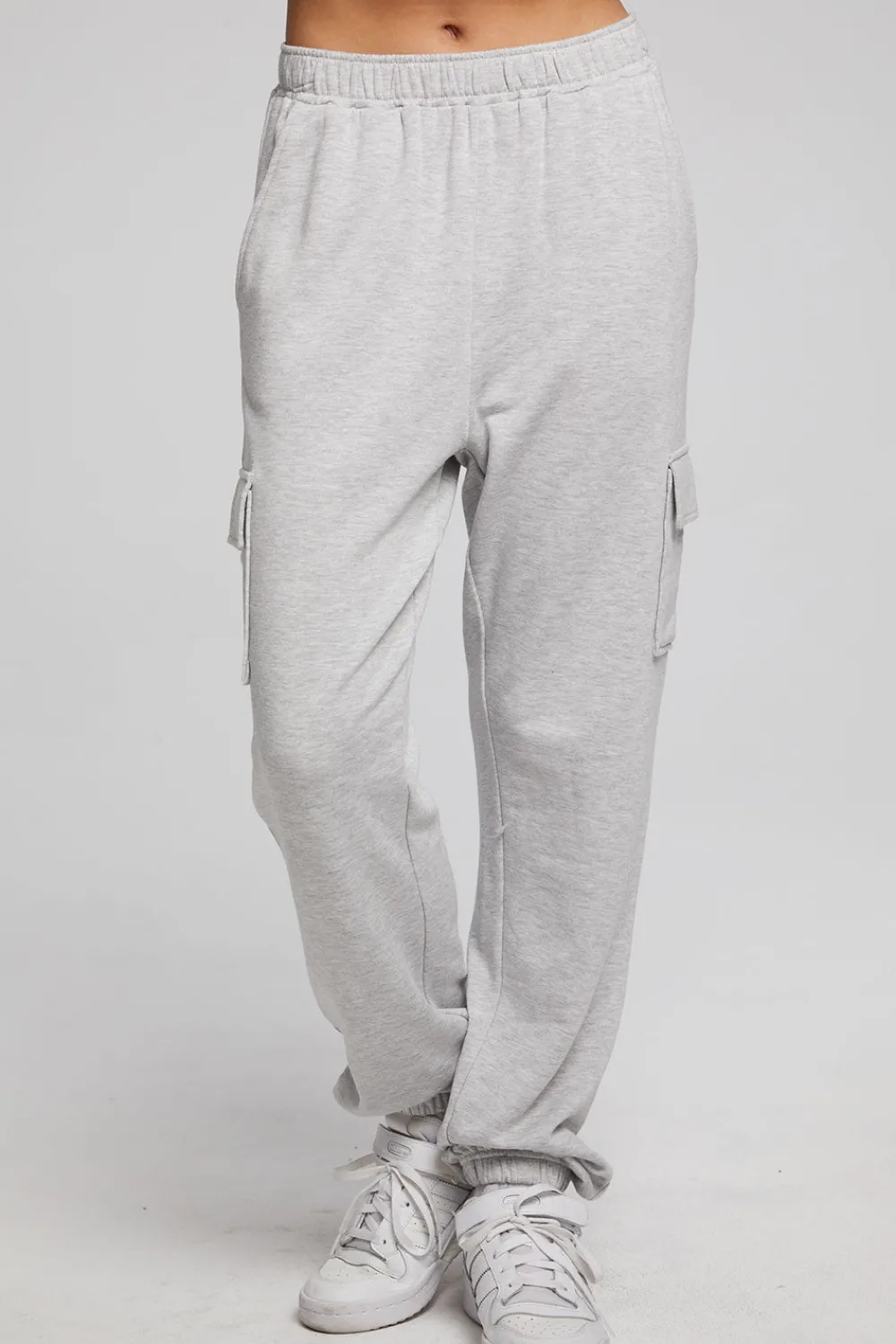 Hot Claude Heather Grey Jogger Women Loungewear|Bottoms
