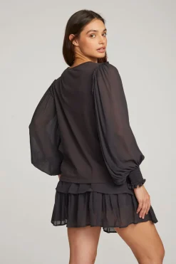 Shop Clyde Licorice Blouse Women Loungewear|Tops