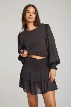 Shop Clyde Licorice Blouse Women Loungewear|Tops