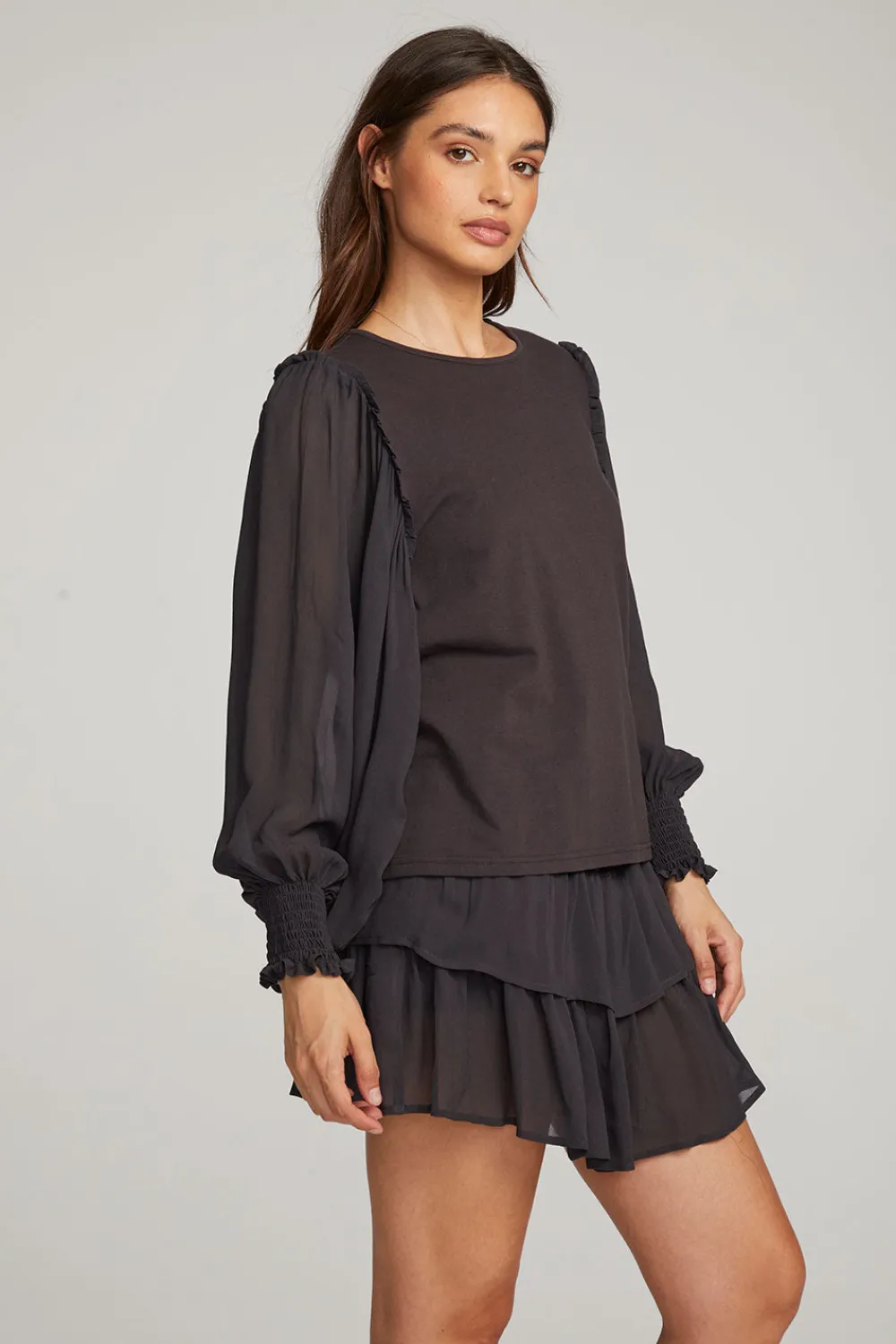 Shop Clyde Licorice Blouse Women Loungewear|Tops