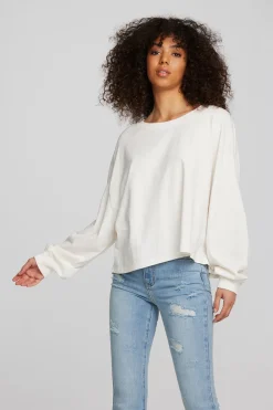 Hot Coast Cotton Jersey Long Sleeve Tee Women Tops