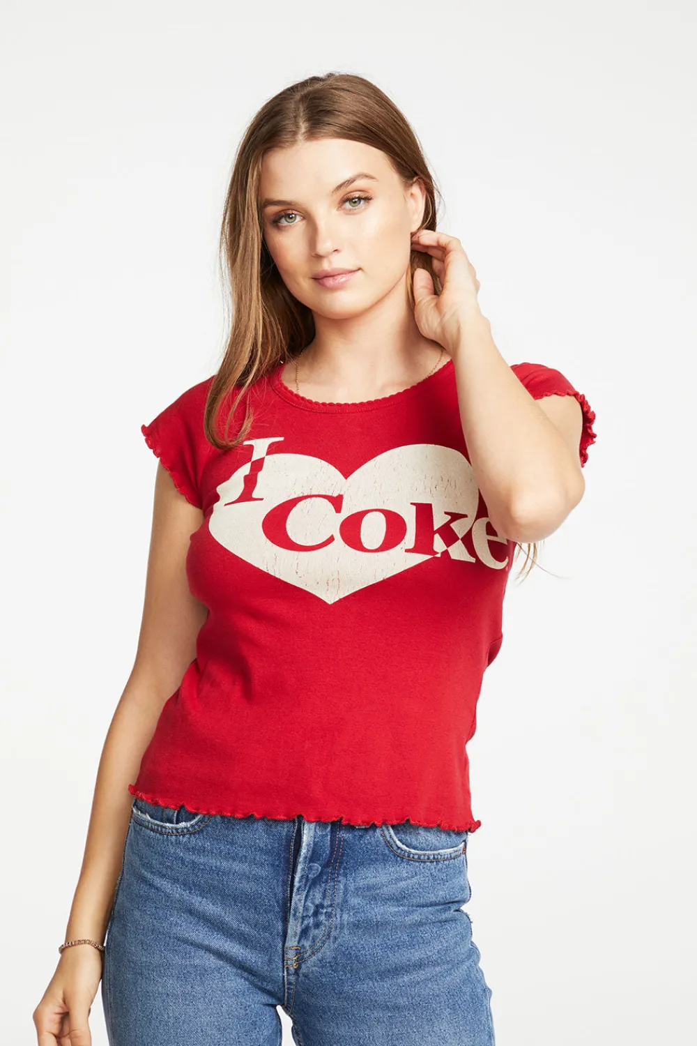 Sale Coca Cola - I Heart Coke Women Tops|Graphics