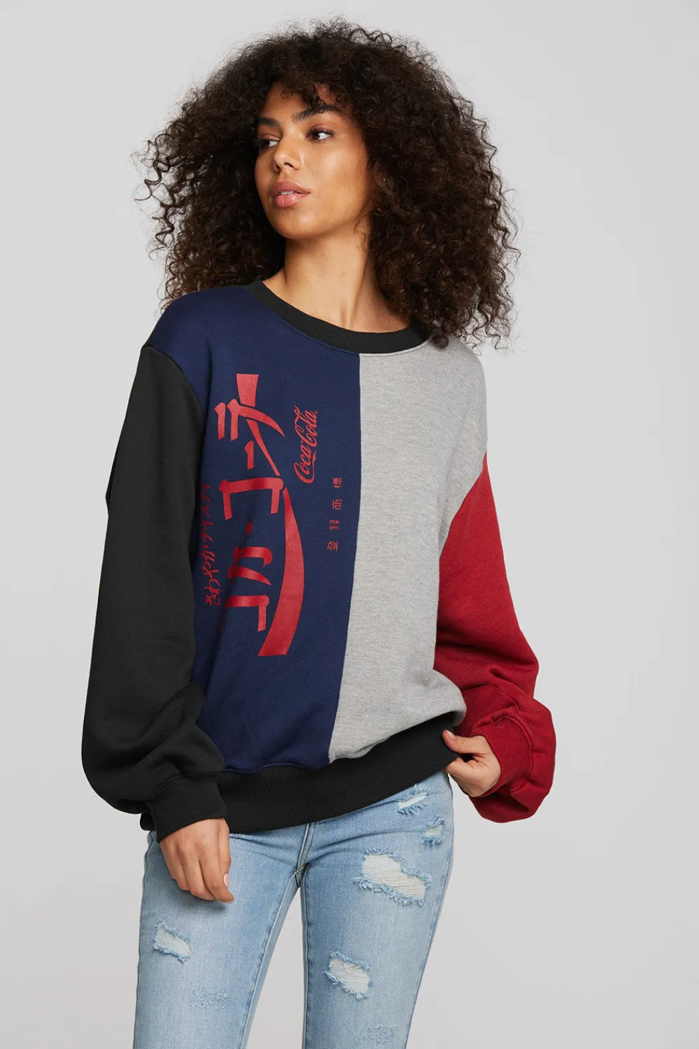 Cheap Coca Cola - Japanese Logo Color Block Women Loungewear|Graphics