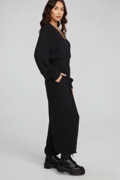 Shop Colette Shadow Black Jumpsuit Women Loungewear|Bottoms