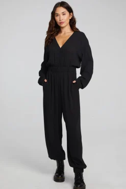 Shop Colette Shadow Black Jumpsuit Women Loungewear|Bottoms
