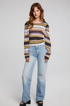 Store Collins Haight Street Stripe Top Women Outerwear|Loungewear