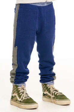 Store Color Blocked Bolt Joggers Kids/BOY Boys