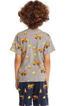 Sale Construction Zone Boys Crew Neck Tee Kids/BOY Boys