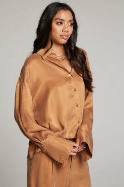 Discount Corall Button Up Women Loungewear|Tops