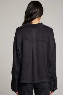 Sale Corall Licorice Button Up Women Loungewear|Tops